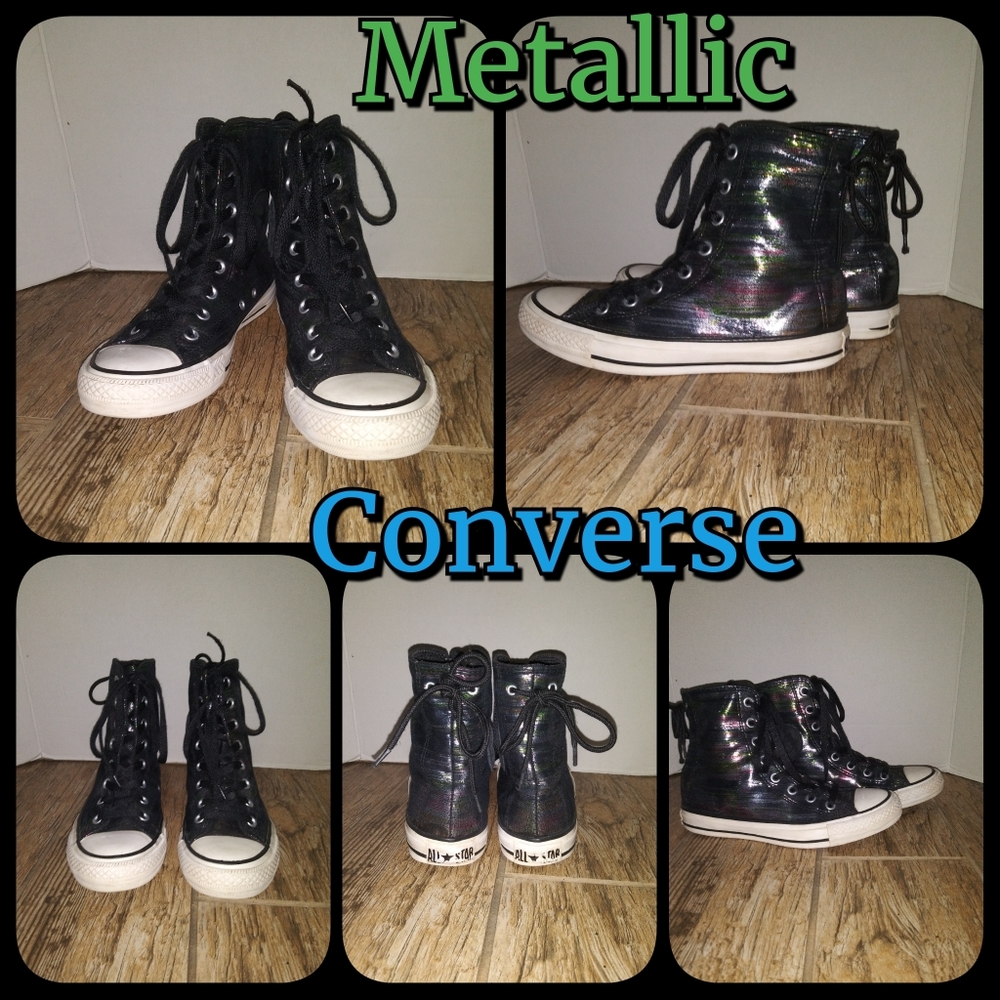 Metallic Converse